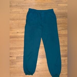 Dior Teal Fleece Joggers